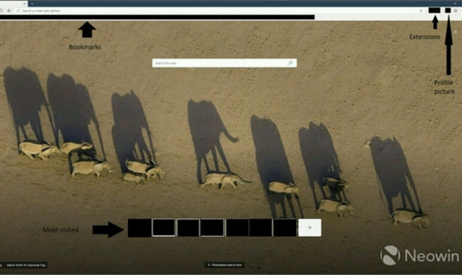 Yeni Microsoft tarayıcısı ilk kez görüntülendi! - Resim : 1