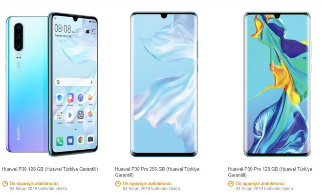 Huawei P30 ailesi Türkiye'de ön siparişe açıldı! - Resim : 1