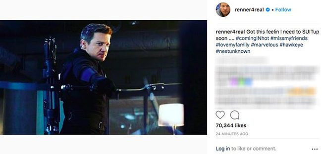 Hawkeye'dan Avengers 4 açıklaması! - Resim : 1