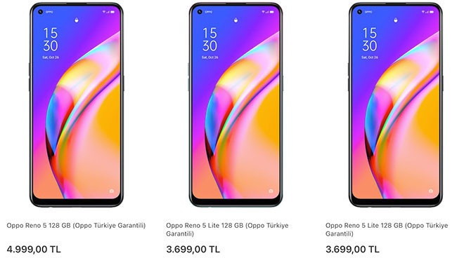 OPPO Reno 5 Türkiye'de satışa sunuldu! Fiyat hoş olmamış sanki? - Resim : 1