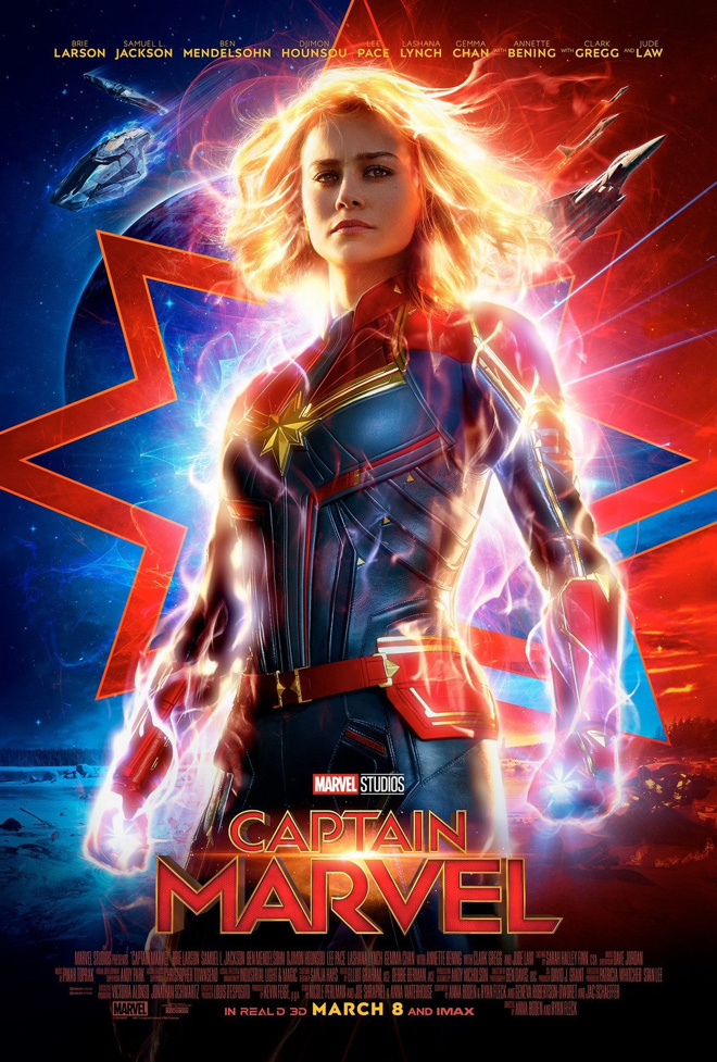 Merakla beklenen Captain Marvel posteri geldi! - Resim : 1