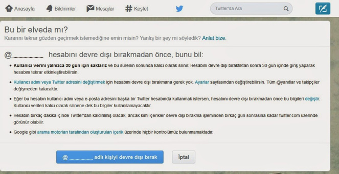Twitter hesabı nasıl kapatılır? - Resim : 2