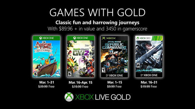 Xbox Live Gold Mart 2019 oyunları açıklandı! - Resim : 1