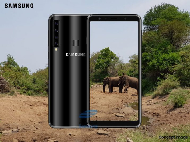 Galaxy A9 teknik özellikleri ile şaşırttı! - Resim : 1