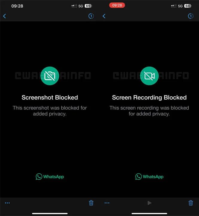 WhatsApp'da ekran görüntüsü almaya son! - Resim : 1