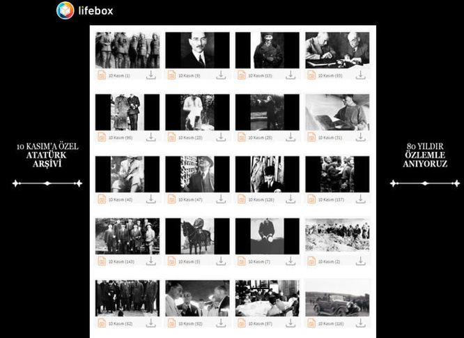Bulut uygulamasından 10 Kasım’a özel arşiv! - Resim : 1