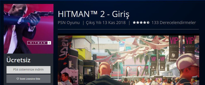 Hitman 2 ücretsiz oldu! - Resim : 1