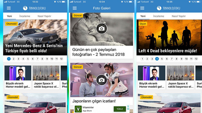 Teknolojioku iOS uygulaması yenilendi! - Resim : 1