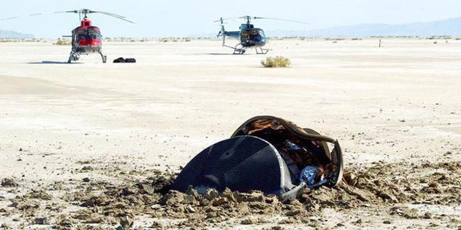 14 yıl önce düşen uzay mekiği bulundu! - Resim : 1
