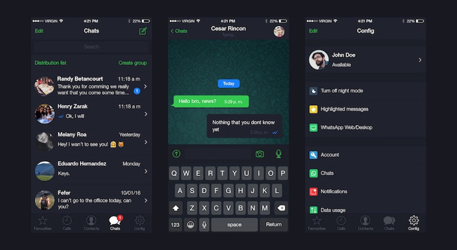 WhatsApp karanlık modu ile çok konuşulacak! - Resim : 1
