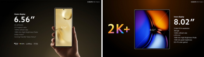Xiaomi dünyanın en ince katlanabilen cihazı MIX Fold 2'yi tanıttı! - Resim : 2