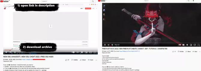 Korsanlar Youtube aracılığıyla oyun hileleri sunuyor!