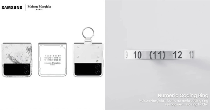 Galaxy Z Flip4 Maison Margiela Edition tanıtıldı: İlginç tasarım! - Resim : 2