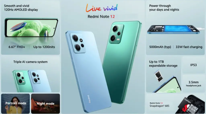 Redmi Note 12 serisi Türkiye'de çok satar!