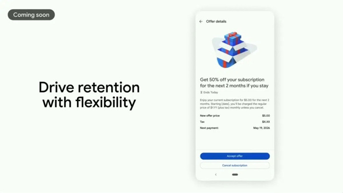 Google Play Store aboneliklerinin iptalinde yeni seçenek - Resim : 1