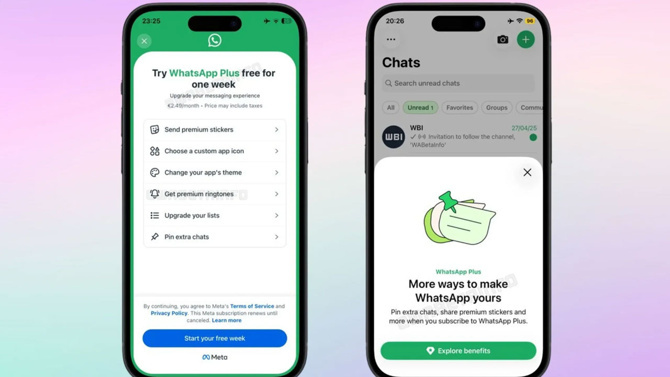 WhatsApp Plus abonelik dönemi başladı - Resim : 1