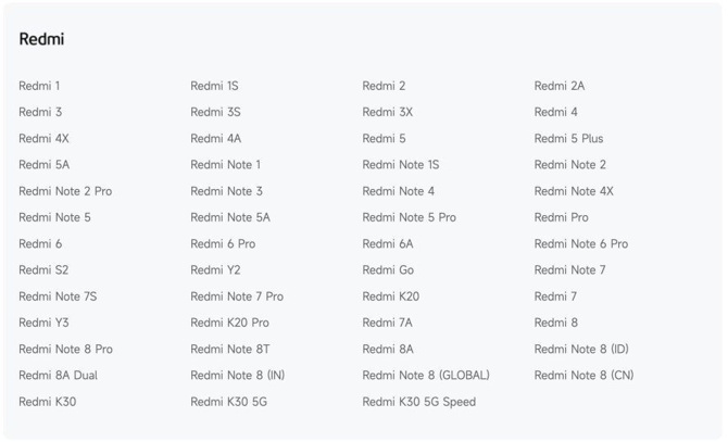 Xiaomi yazılım desteğini kestiği yeni modelleri açıkladı! - Resim : 2