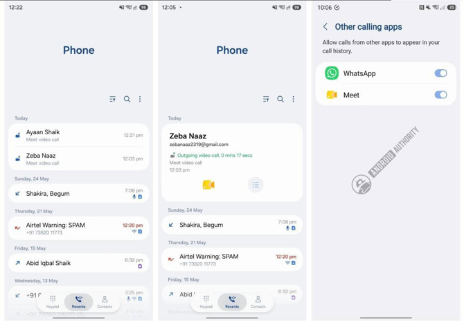 One UI 9 ile WhatsApp aramaları telefon geçmişine geliyor - Resim : 1