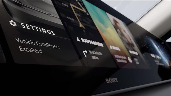 Sony elektrikli otomobili Vision-S modelini duyurdu - Resim : 2