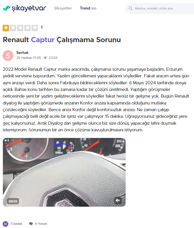 Renault almadan önce bir daha düşünün, yüksek rakımda çalışmıyor servisler çaresiz - Resim : 2