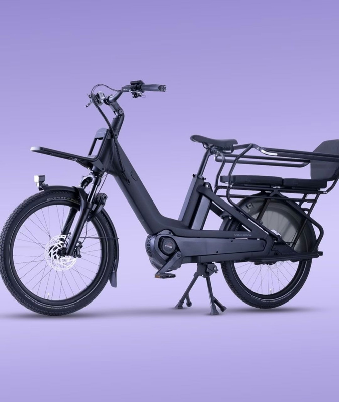 Çocuklu aileler için tasarlanan 100 km menzilli elektrikli bisiklet - Resim: 2