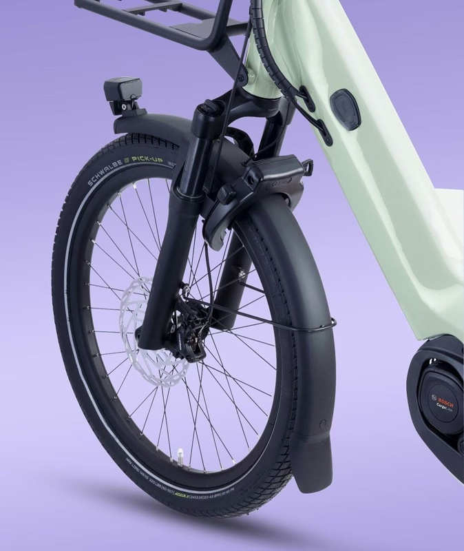 Çocuklu aileler için tasarlanan 100 km menzilli elektrikli bisiklet - Resim: 3