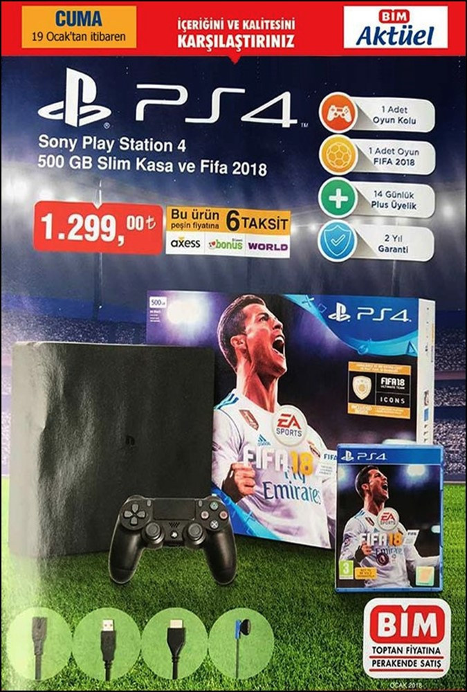 BİM, PlayStation 4 Slim satışına başladı! - Resim : 1