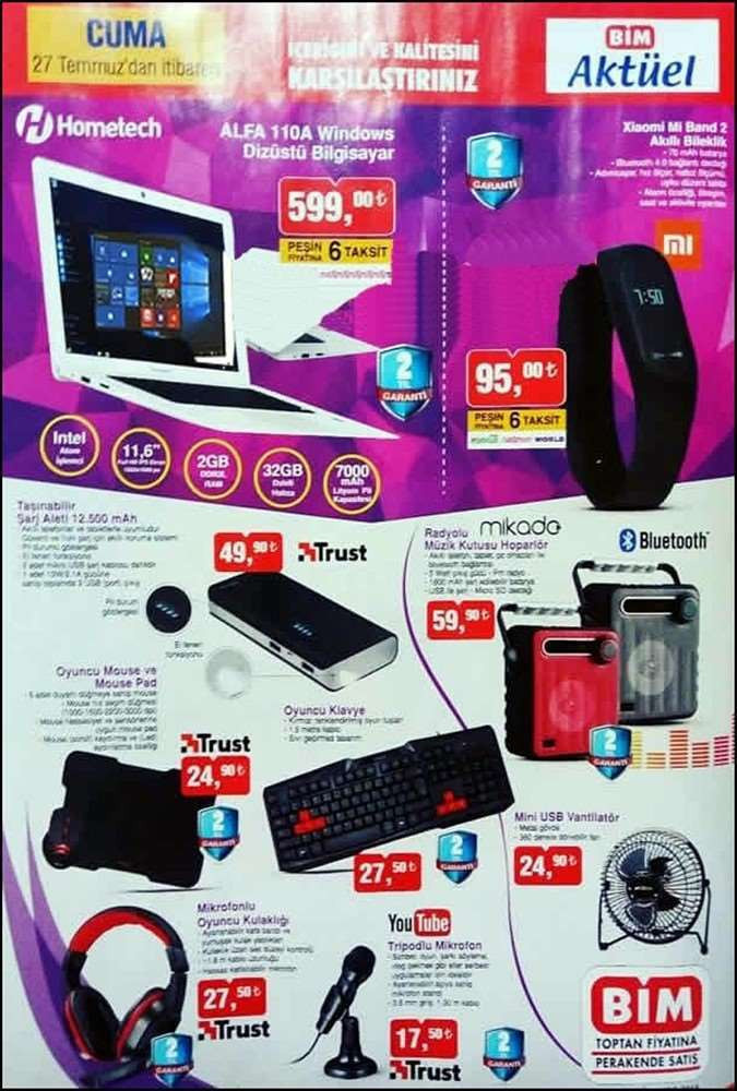 BİM'den uygun fiyata Xiaomi Mi Band 2! - Resim : 1