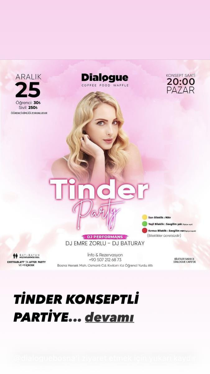 Türkiye’de yapılacak Tinder Parti ortalığı karıştırdı! Kırmızı bilekliğin anlamı… - Resim : 1