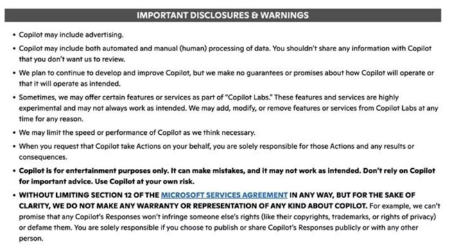 Microsoft'tan Copilot geri adımı: "Eğlence" ifadesi kalkıyor mu? - Resim : 1
