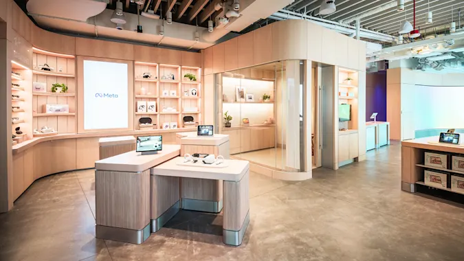 meta fiziksel mağaza