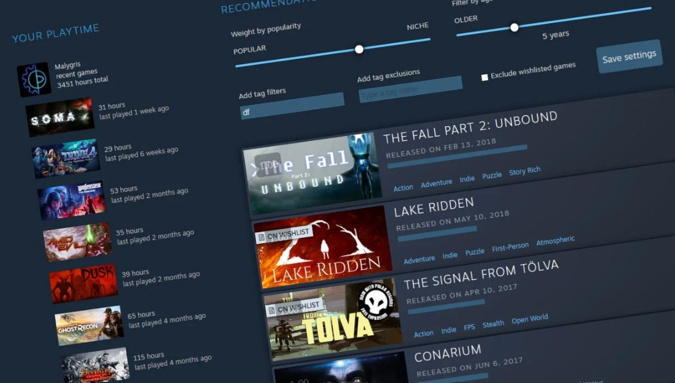 Steam’de oyun bulmak hiç bu kadar kolay olmamıştı! - Resim : 1