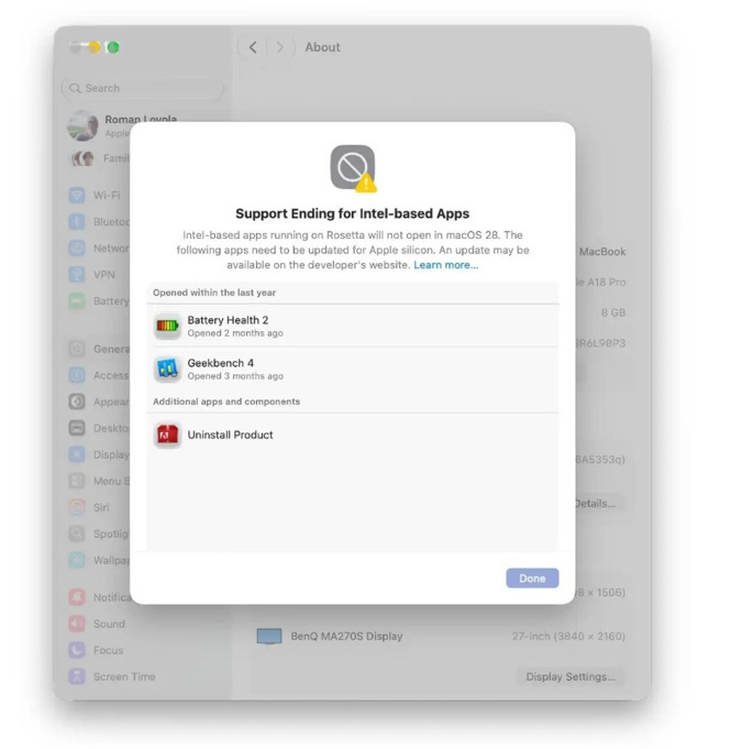 Apple kapıları kapatıyor: macOS 28 Intel dönemini sonlandıracak - Resim : 1