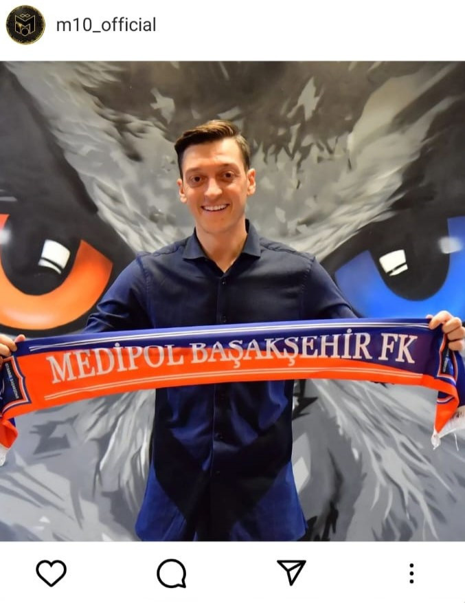 mesut ozil instgram