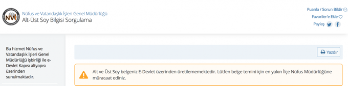 e-Devlet alt-üst soy bilgisi sorgulama hizmeti açıldı! - Resim : 1