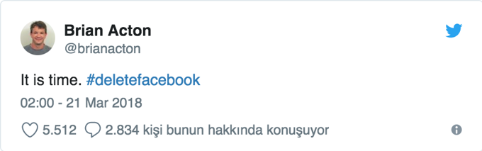 WhatsApp'ın kurucusu Facebook'u silin çağrısı yaptı! - Resim : 1