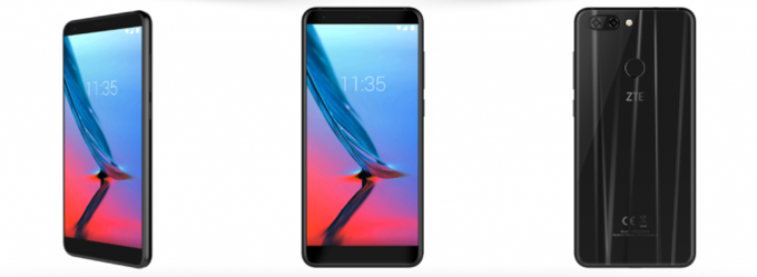 İşte ZTE'nin ilk çerçevesiz akıllı telefonu! - Resim : 1