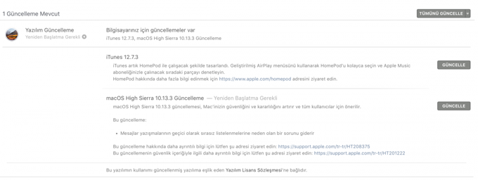macOS 10.13.3 yayınlandı! - Resim : 1