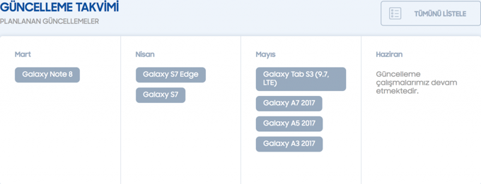 Samsung Türkiye Oreo için tarih verdi! - Resim : 1