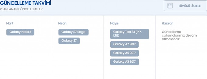 Samsung Türkiye Oreo için tarih verdi! - Resim : 1