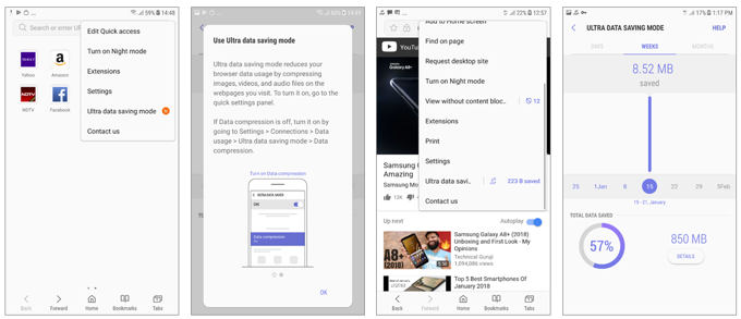 Samsung Internet Browser'a yepyeni özellikler geldi - Resim : 1