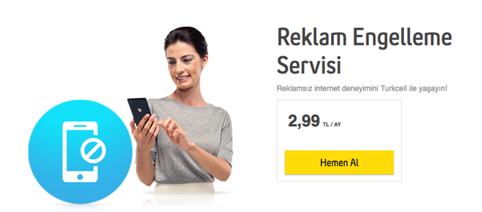 Turkcell'den reklam engelleme servisi - Resim : 1