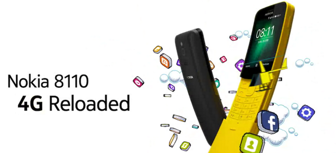 Kızaklı yapıdaki Nokia 8110 tanıtıldı! - Resim : 1