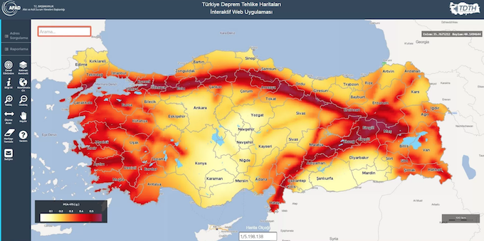 Deprem sorgulama özelliği kullanıma sunuldu - Resim : 1