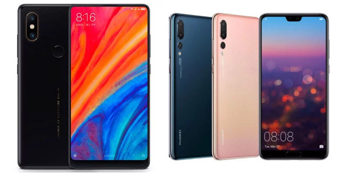 Xiaomi Mi Mix 2S ve Huawei P20 Pro karşılaştırma - Resim : 1