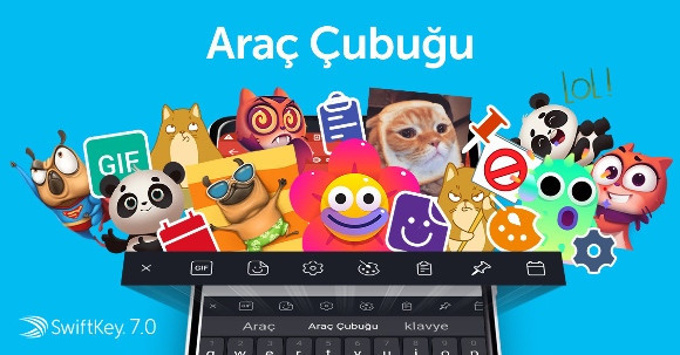 SwiftKey yeni özellikler ile güncellendi! - Resim : 1