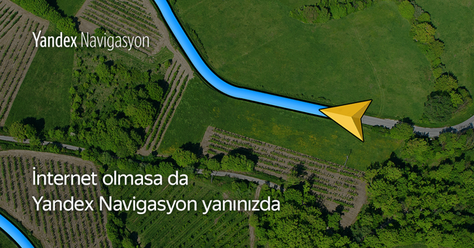 Yandex Navigasyon artık çevrimdışı çalışıyor! - Resim : 1
