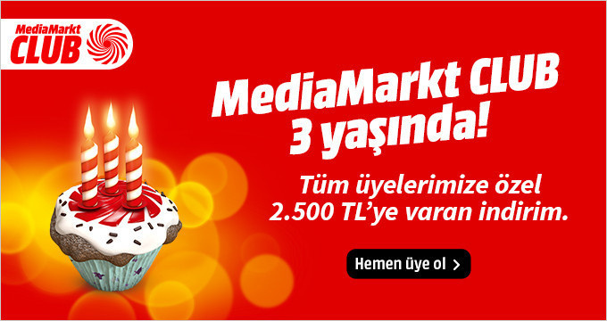 MediaMarkt'tan 11-15 Mart Club kampanyası fırsatları - Resim : 1
