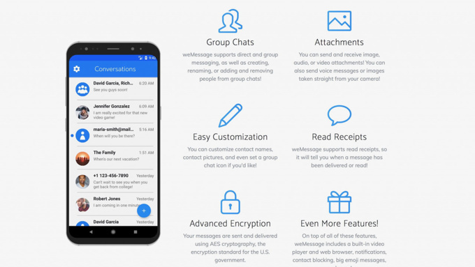iMessage, Android'e geldi! - Resim : 1