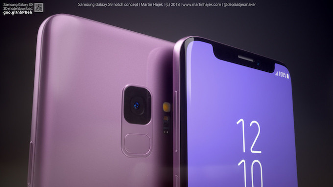 Galaxy S9 çentikli olsa nasıl görünürdü? - Resim : 2